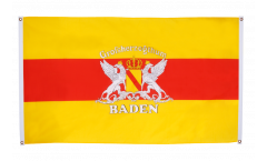 Bandiera da balcone Germania Ducato di Baden - 90 x 150 cm