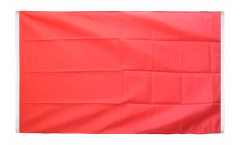 Bandiera da balcone Unicolore Rossa - 90 x 150 cm