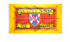Bandiera da balcone Scozia Scotland the Brave - 90 x 150 cm