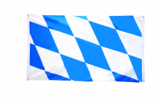 Bandiera da balcone Germania Baviera senza stemmi - 90 x 150 cm