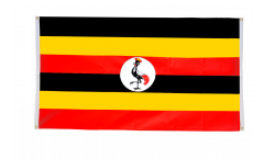 Bandiera da balcone Uganda - 90 x 150 cm