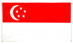 Bandiera da balcone Singapore - 90 x 150 cm