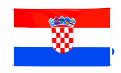 Bandiera da balcone Croazia - 90 x 150 cm