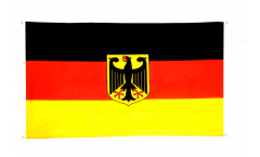Bandiera da balcone Germania con aquila - 90 x 150 cm