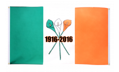 Bandiera da balcone Irlanda Rivolta di Pasqua 1916-2016 - 90 x 150 cm