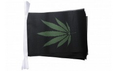 Cordata Cannabis nero - 15 x 22 cm