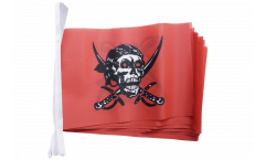 Cordata Pirata su un panno rosso - 15 x 22 cm