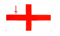 Bandiera da balcone Regno Unito Londra - 90 x 150 cm