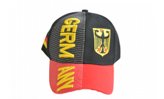 Cappellino / Berretto Germania nero rosso, nation