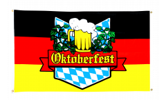 Bandiera da balcone Oktoberfest Germania - 90 x 150 cm