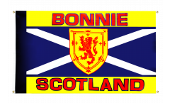 Bandiera da balcone Scozia Bonnie Scotland - 90 x 150 cm