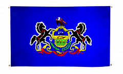 Bandiera da balcone USA Pennsylvania - 90 x 150 cm
