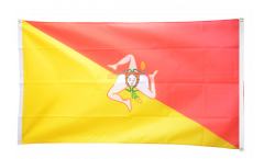 Bandiera da balcone Italia Sicilia - 90 x 150 cm