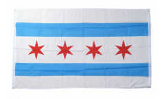 Bandiera da balcone USA City of Chicago - 90 x 150 cm