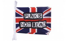 Cordata Regno Unito Punks Not Dead - 15 x 22 cm