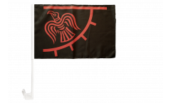 Bandiera per auto Vichingi Odinicraven - 30 x 40 cm