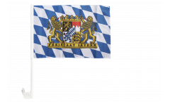 Bandiera per auto Germania Baviera Freistaat Bayern - 30 x 40 cm