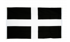 Bandiera da balcone Regno Unito St. Piran Cornovaglia - 90 x 150 cm