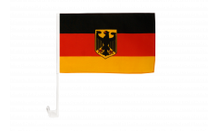 Bandiera per auto Germania con aquila - 30 x 40 cm