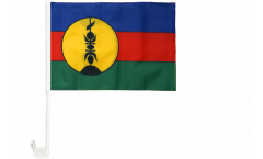 Bandiera per auto Francia Nuova Caledonia Kanaky - 30 x 40 cm