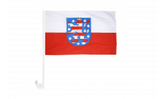 Bandiera per auto Germania Turingia - 30 x 40 cm