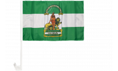 Bandiera per auto Spagna Andalusia - 30 x 40 cm