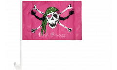 Bandiera per auto Pirate Princess Pirata Principesa - 30 x 40 cm