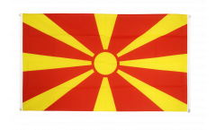 Bandiera da balcone Macedonia del Nord - 90 x 150 cm