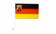 Bandiera per auto Germania Renania Palatinato - 30 x 40 cm
