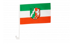 Bandiera per auto Germania Renania Settentrionale-Vestfalia - 30 x 40 cm