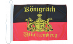 Bandiera da barca Germania Württemberg 4 - 30 x 40 cm