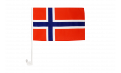 Bandiera per auto Norvegia - 30 x 40 cm