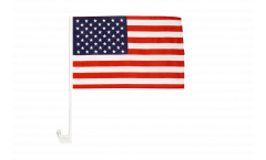 Bandiera per auto USA - 30 x 40 cm