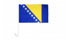 Bandiera per auto Bosnia-Erzegovina - 30 x 40 cm