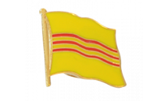 Spilla Bandiera Vietnam del Sud - 2 x 2 cm