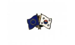 Spilla dell'amicizia Europa - Corea del sud - 22 mm