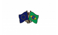 Spilla dell'amicizia Europa - Brasile - 22 mm