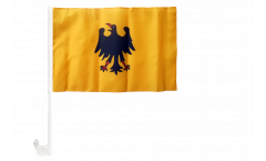 Bandiera per auto Sacro Romano Impero Germanico fino a 1400 - 30 x 40 cm