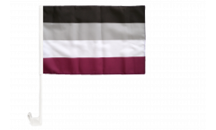 Bandiera per auto Asessuale - 30 x 40 cm