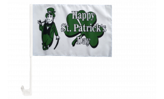 Bandiera per auto Happy St. Patrick's Day Saint Patrick's Day - 30 x 40 cm