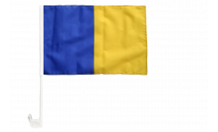 Bandiera per auto blu-bruna - 30 x 40 cm