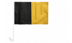 Bandiera per auto neri-gialli - 30 x 40 cm