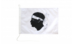 Bandiera da barca Francia Corsica - 30 x 40 cm