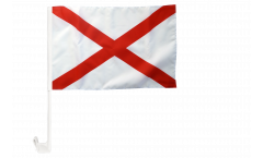 Bandiera per auto USA Alabama - 30 x 40 cm