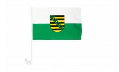 Bandiera per auto Germania Sachsen - 30 x 40 cm