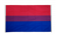 Bandiera da balcone Bi Pride - 90 x 150 cm