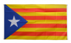 Bandiera da balcone Estelada blava Catalogna - 90 x 150 cm
