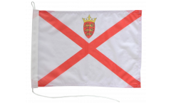Bandiera da barca Regno Unito Jersey - 30 x 40 cm