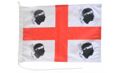 Bandiera da barca Italia Sardegna - 30 x 40 cm