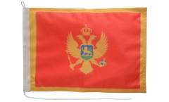 Bandiera da barca Montenegro - 30 x 40 cm